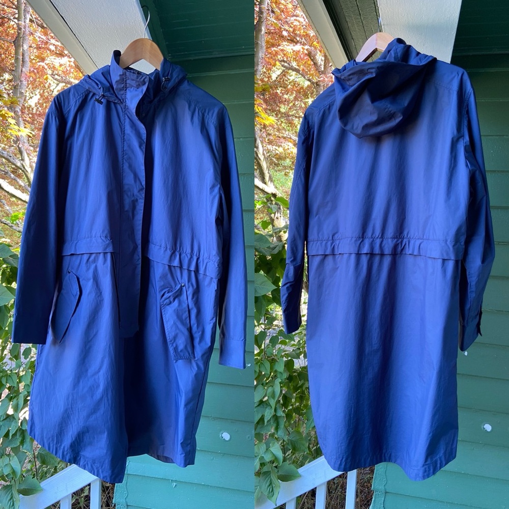 Everlane Anorak - L - Navy Blue
